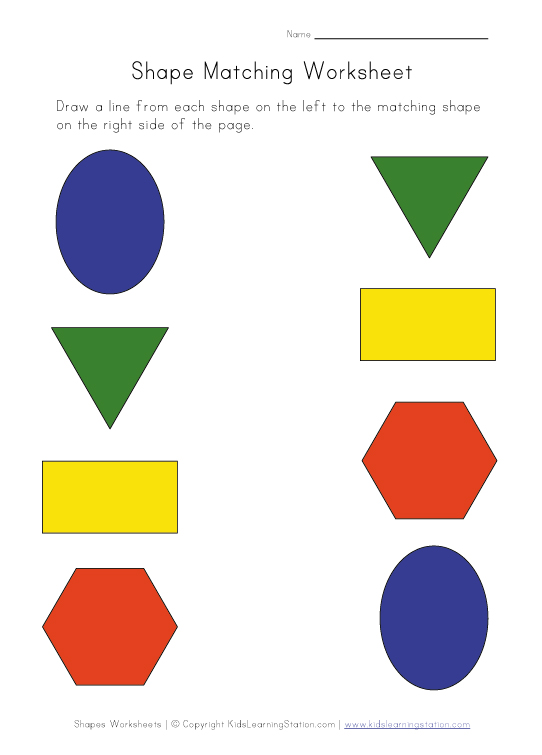 shape-matching-worksheet